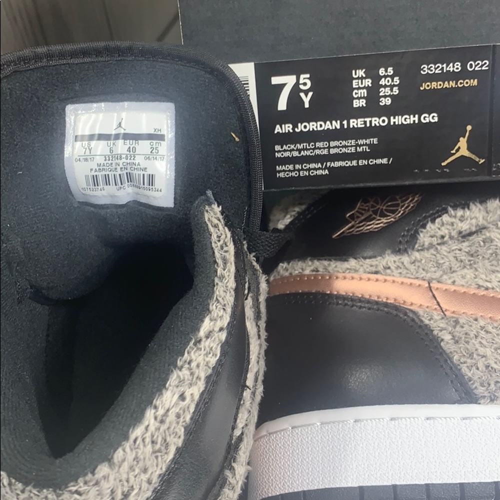 ❤️ Nike Air Jordan 1 Retro High GG black-MLTC red- - Picture 8 of 8